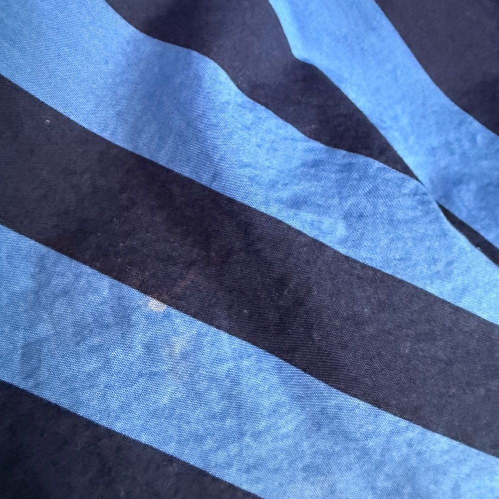Blue and Black Striped LARGE  aerie - Picture 7 of 9
